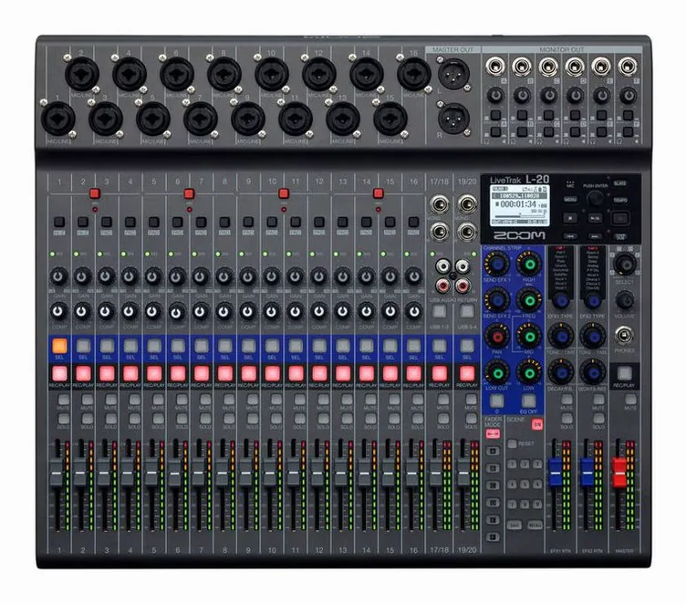 Zoom LiveTrak L-20, face avant, photo 4