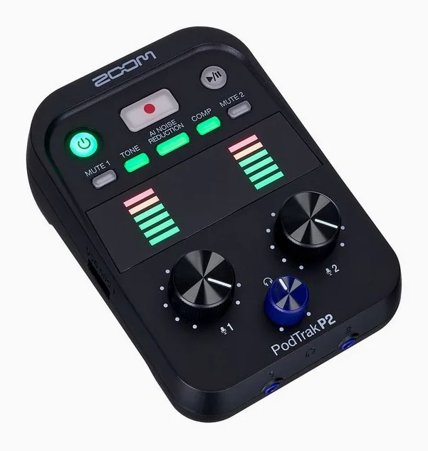 Zoom PodTrak P2, potentiomètres, photo 3