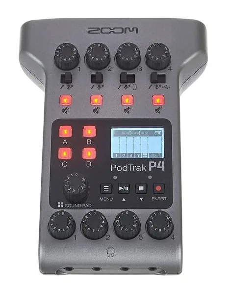 Zoom PodTrak P4, vue de dessus, photo 2