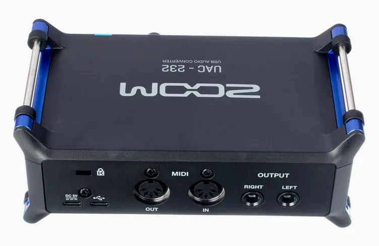 Zoom UAC-232, boutons et voyants, photo 4